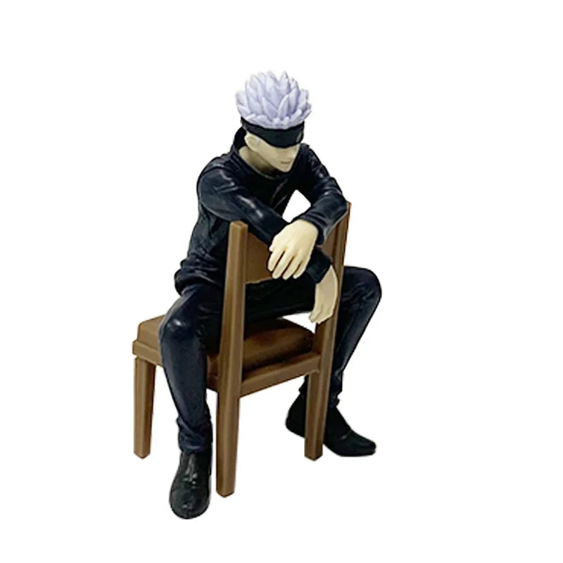 Jujutsu Kaisen Figure Satoru Gojo Rest Time Sitting Position Comes With Stool
