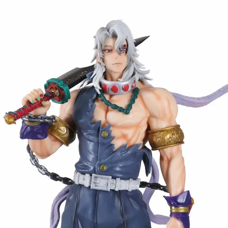 31CM Demon Slayer Tengen Uzui Battle Statue