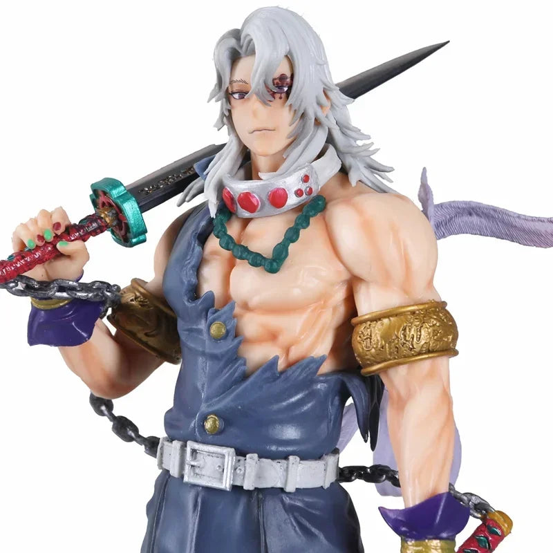 31CM Demon Slayer Tengen Uzui Battle Statue