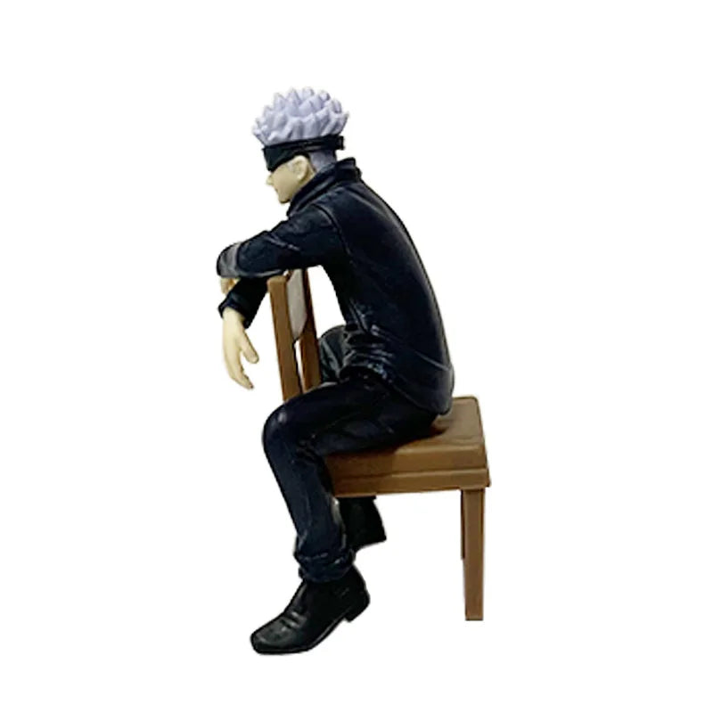 Jujutsu Kaisen Figure Satoru Gojo Rest Time Sitting Position Comes With Stool