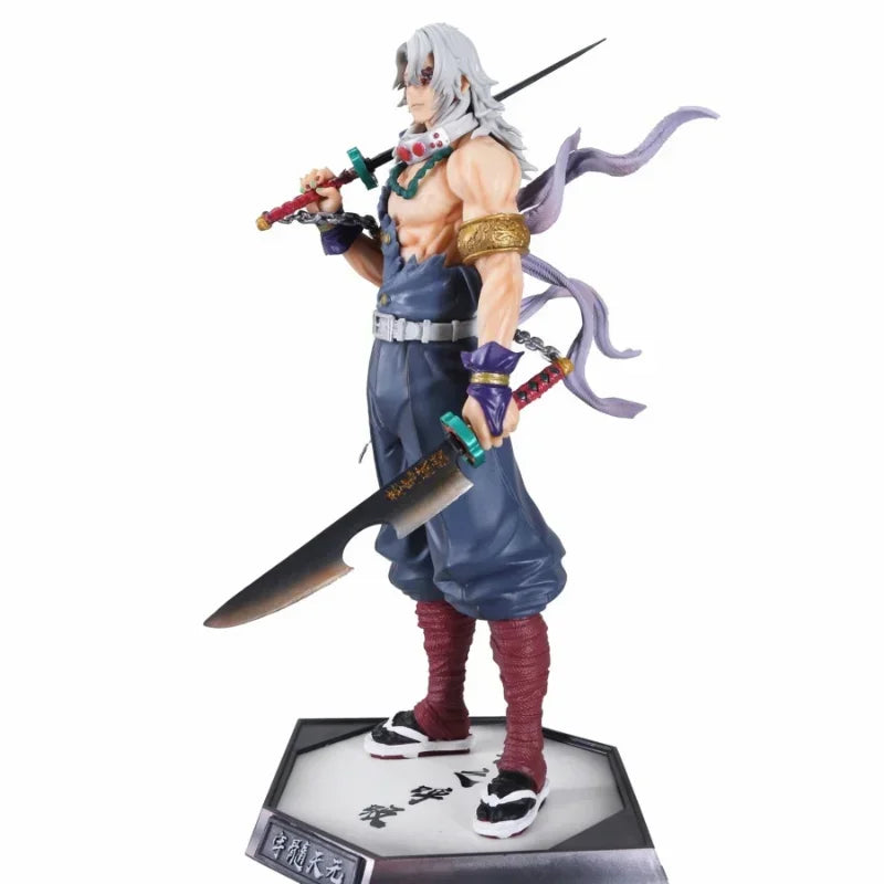 31CM Demon Slayer Tengen Uzui Battle Statue