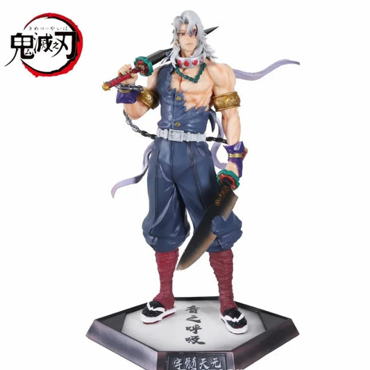 31CM Demon Slayer Tengen Uzui Battle Statue