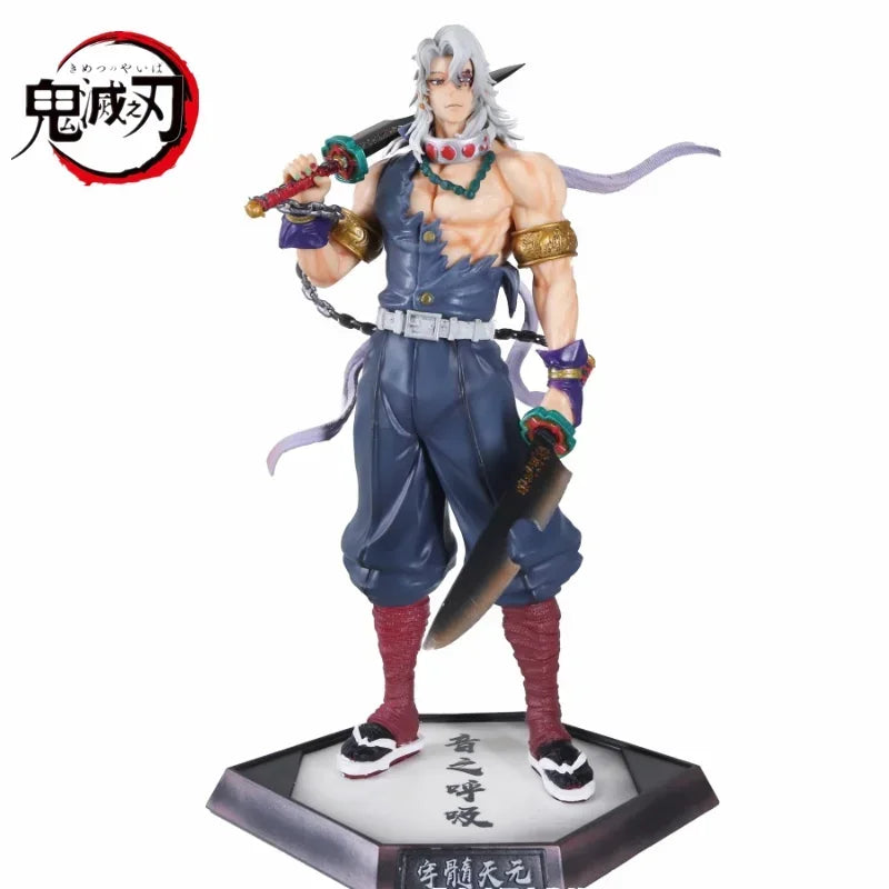 31CM Demon Slayer Tengen Uzui Battle Statue