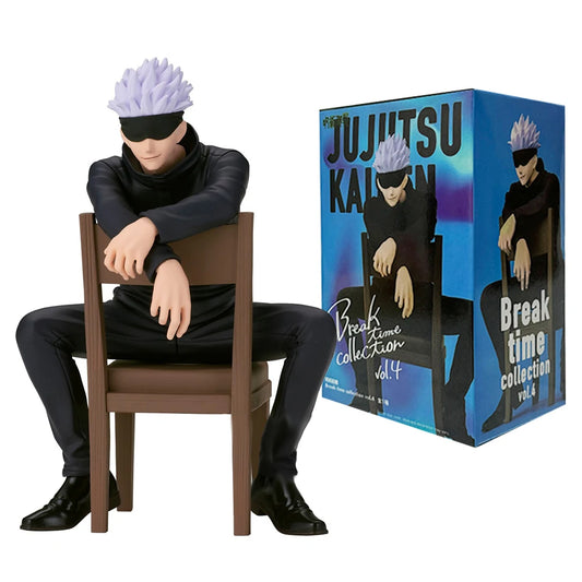 Jujutsu Kaisen Figure Satoru Gojo Rest Time Sitting Position Comes With Stool