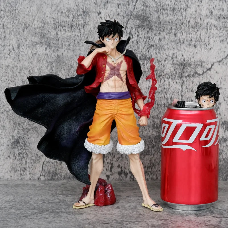 One Piece Luffy with exchangeable head and arm