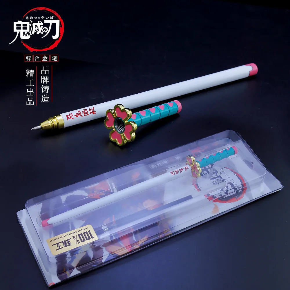 new 20CM Anime Demon Slayer Sword Model Gel Pen Kimetsu No Yaiba
