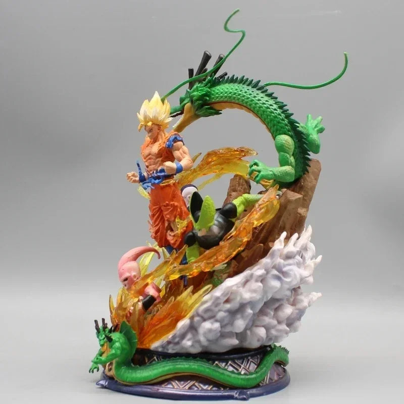 Dragon Ball Z Goku and Friends Statue