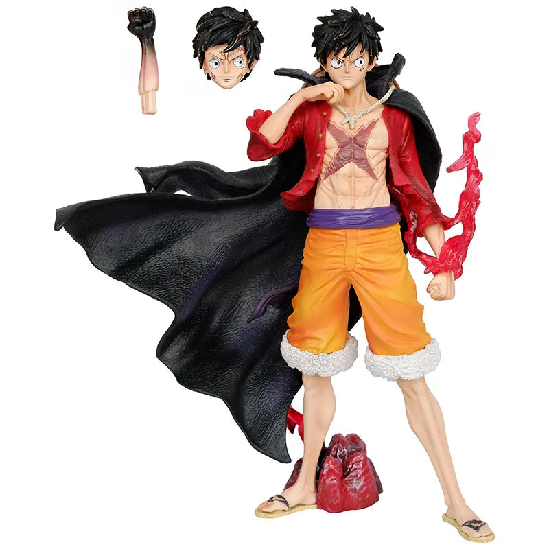 One Piece Luffy with exchangeable head and arm