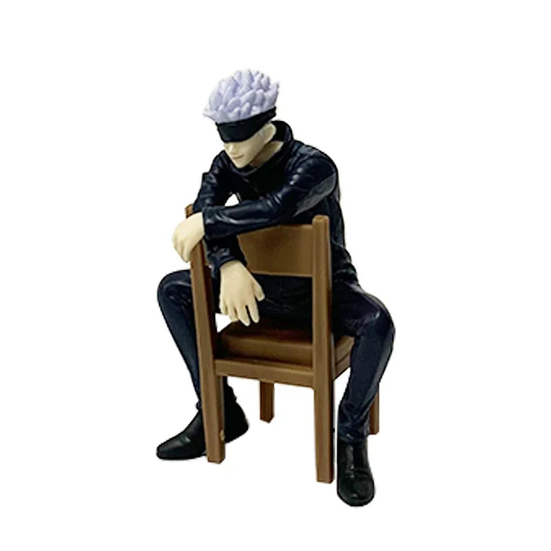Jujutsu Kaisen Figure Satoru Gojo Rest Time Sitting Position Comes With Stool